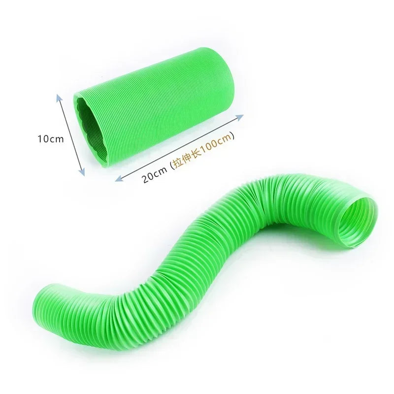 Telescopic 100cm Small Pet Tunnel Tube for Hamsters & Ferrets