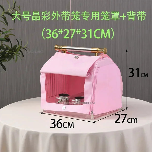 Modern Transparent Acrylic Bird Cage