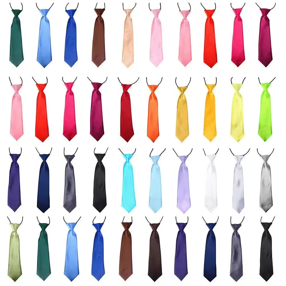 25/50pcs Elastic Dog Bow Ties
