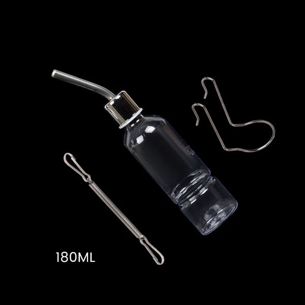 180/350/750ML Small Pet Water Bottle Dispenser for Cages