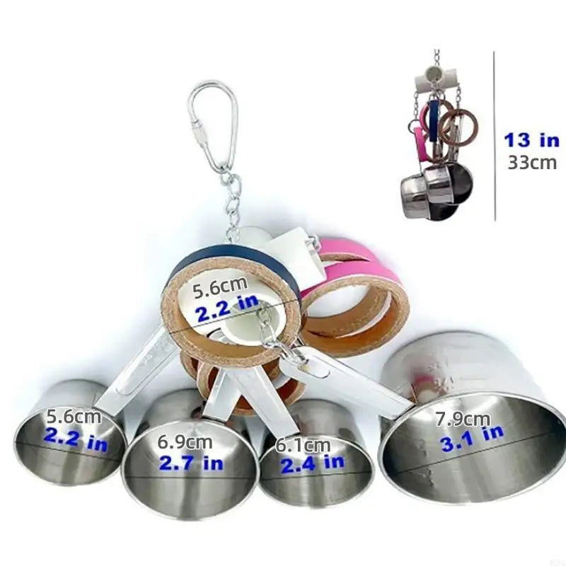 Durable Stainless Steel Bird Toy