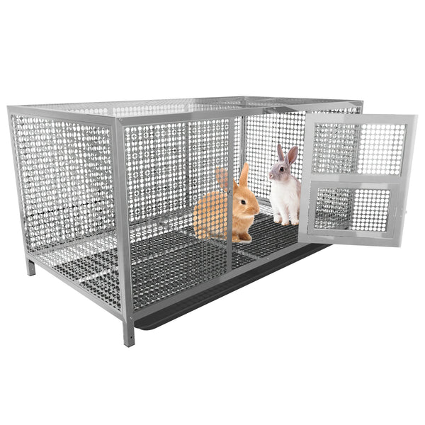 Heavy-Duty Stainless Steel Chicken Coop