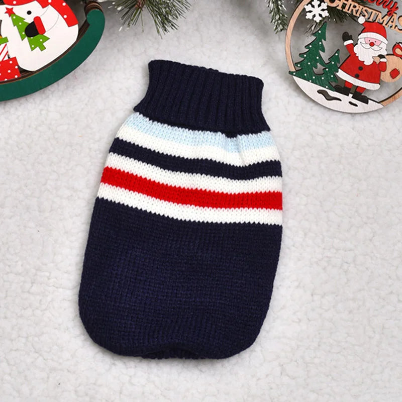 Winter Warm Dog Sweater for Small Dogs, Dachshund & Puppy Pullover