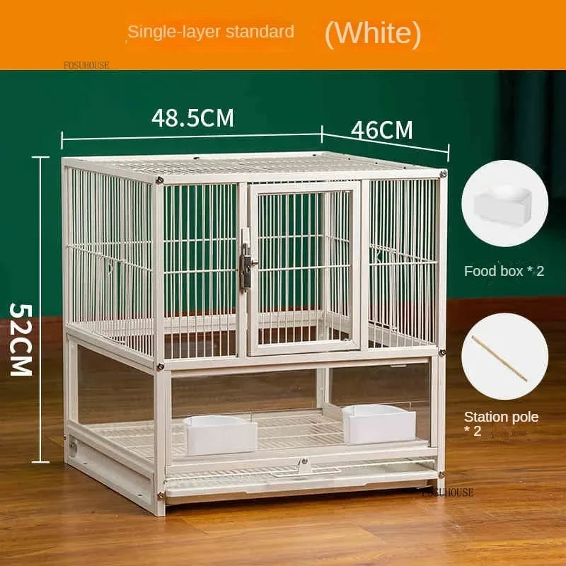 Multi-Layer Stacked Iron Bird Cage