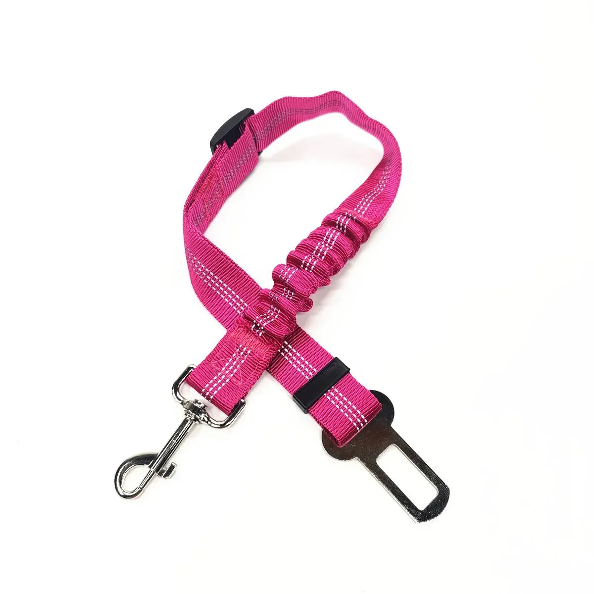 Adjustable Pet Car Seat Belt, Safety Harness Lead Clip for Dogs & Cats