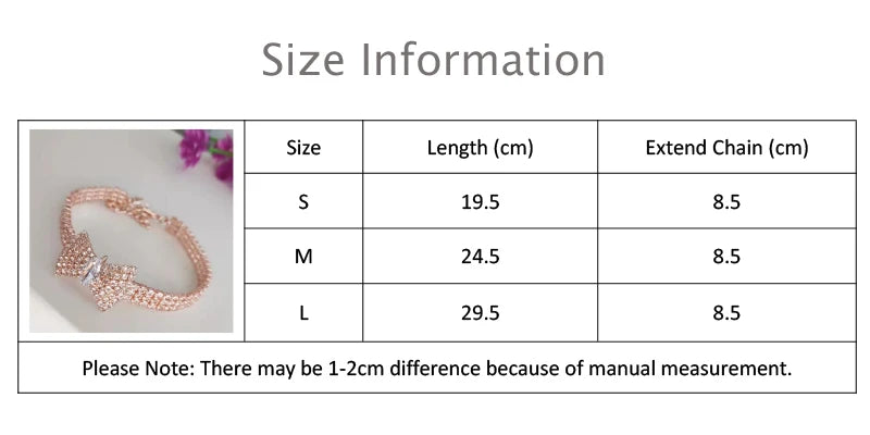 Zircon Bow Tie Pet Collar, Adjustable Rose Gold Dog & Cat Necklace with Gift Box