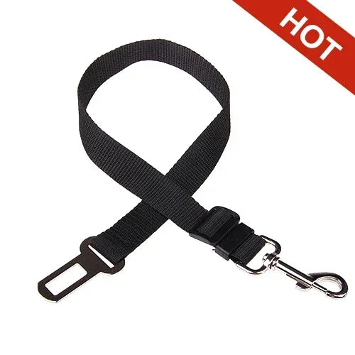 Adjustable Pet Car Seat Belt, Safety Harness Lead Clip for Dogs & Cats