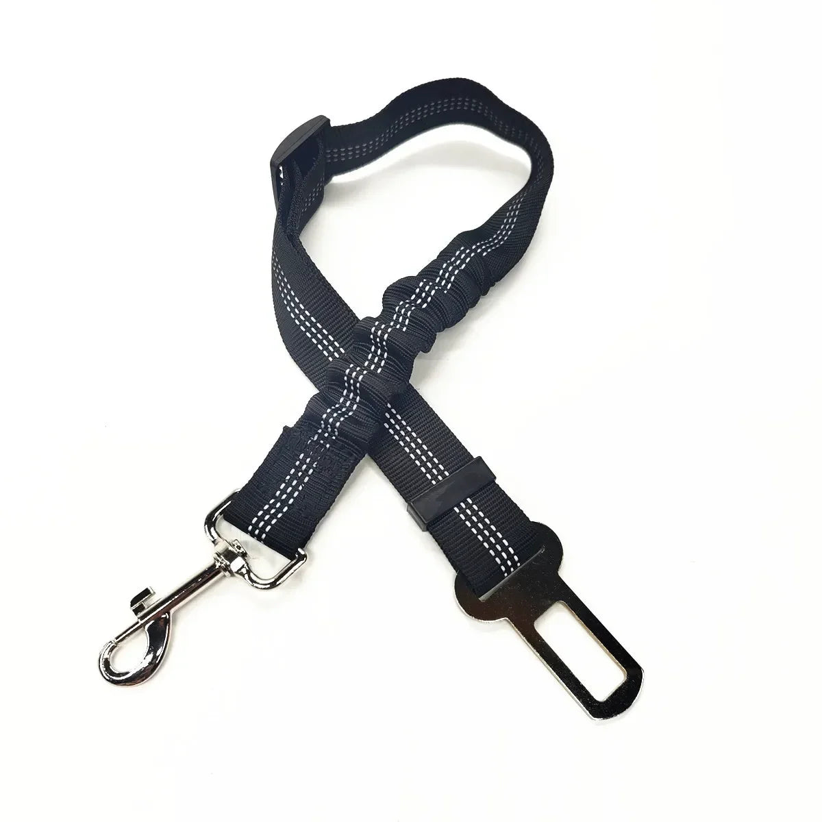 Adjustable Pet Car Seat Belt, Safety Harness Lead Clip for Dogs & Cats
