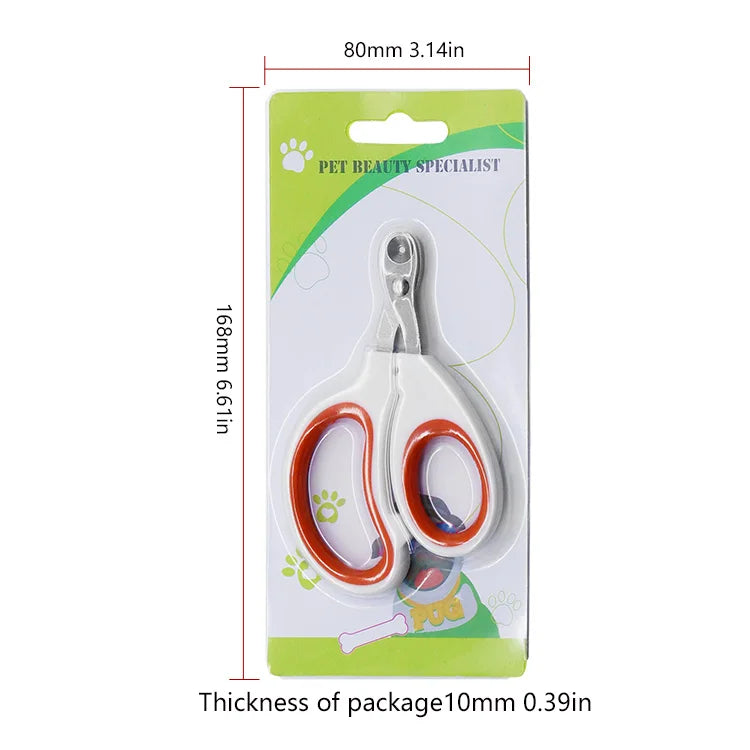 Professional Pet Nail Clippers – Grooming Scissors for Small Dogs & Cats