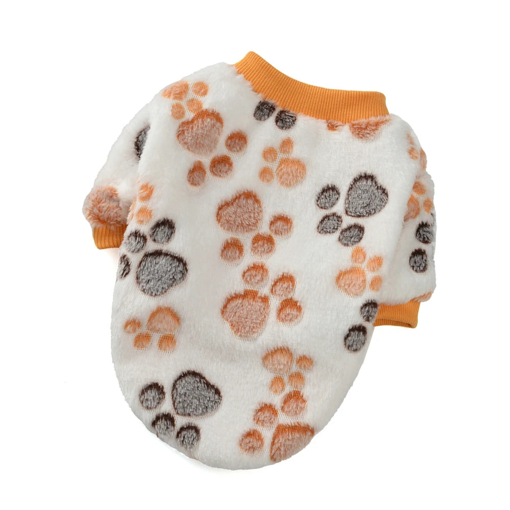 Warm Fleece Pet Sweater Vest for Small & Medium Dogs, Winter Coat for Cats