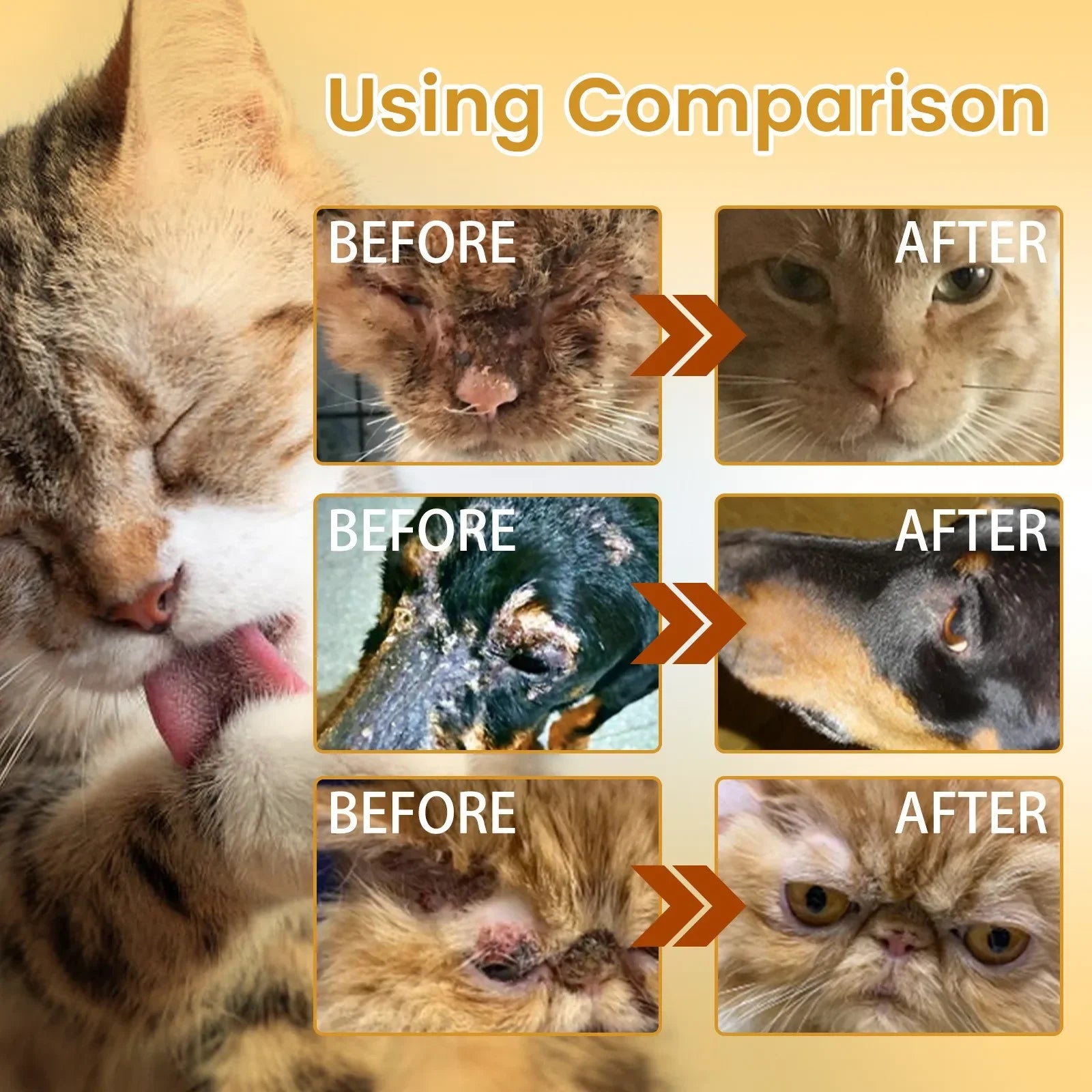 Natural Flea, Mite & Tick Repellent for Cats & Dogs