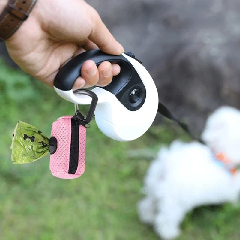 Dog Poop Bag Holder, Pet Waste Bag Dispenser for Easy Cleanup