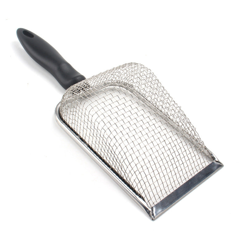 Long Handle Stainless Steel Cat Litter Scoop