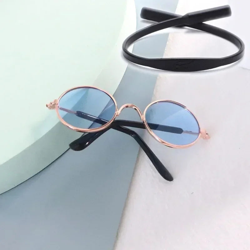 Cute Pet Sunglasses – UV Protection for Small Dogs, Cats & Photo Props