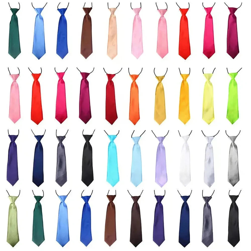 25/50pcs Elastic Dog Bow Ties