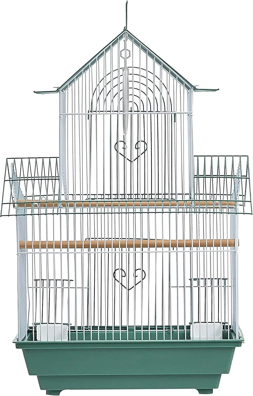 Peak-Style Parakeet Cage