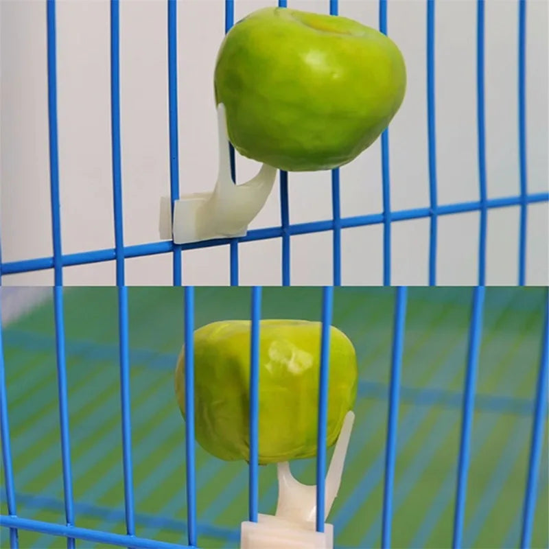 Stainless Steel Fruit & Vegetable Skewer for Parrots & Parakeets