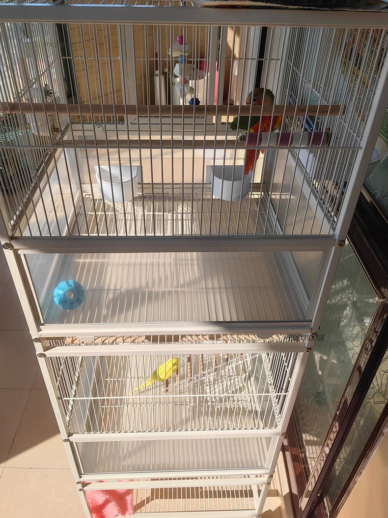 Multi-Layer Stacked Iron Bird Cage
