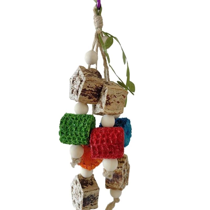 Colorful Hanging Parrot Molar Toy