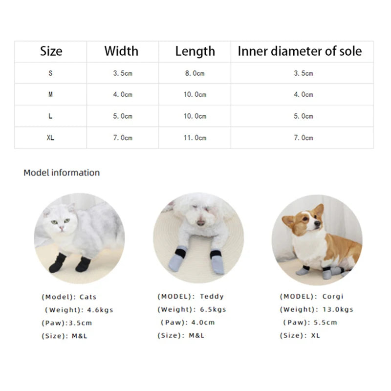 Cat Anti-Scratch Foot Covers