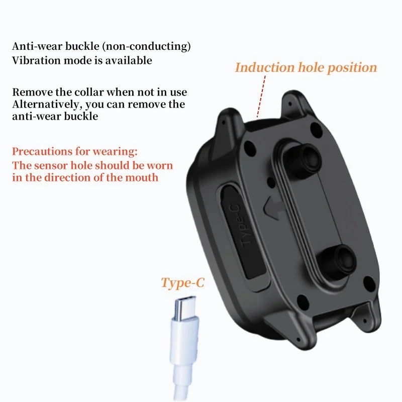 YHLC Automatic Anti-Bark Dog Collar, Rechargeable Electric Training Collar