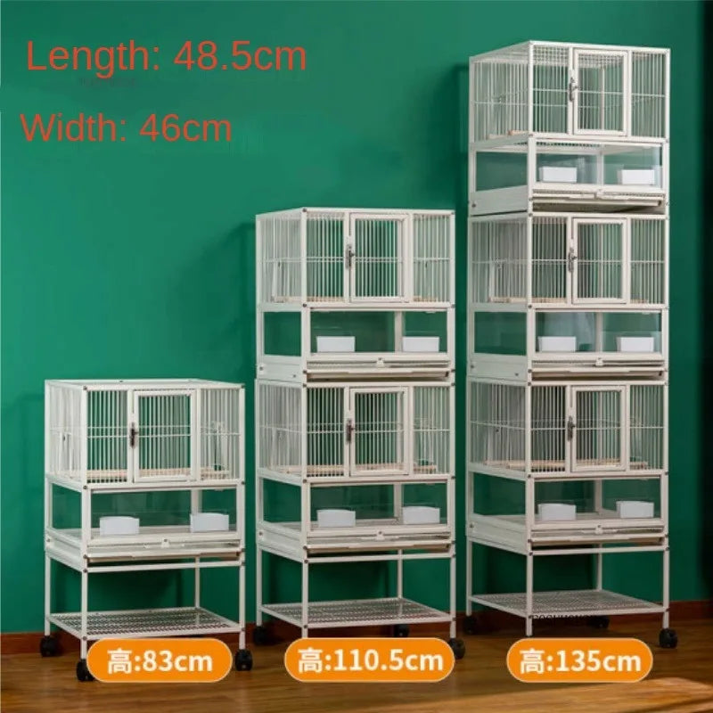Multi-Layer Stacked Iron Bird Cage