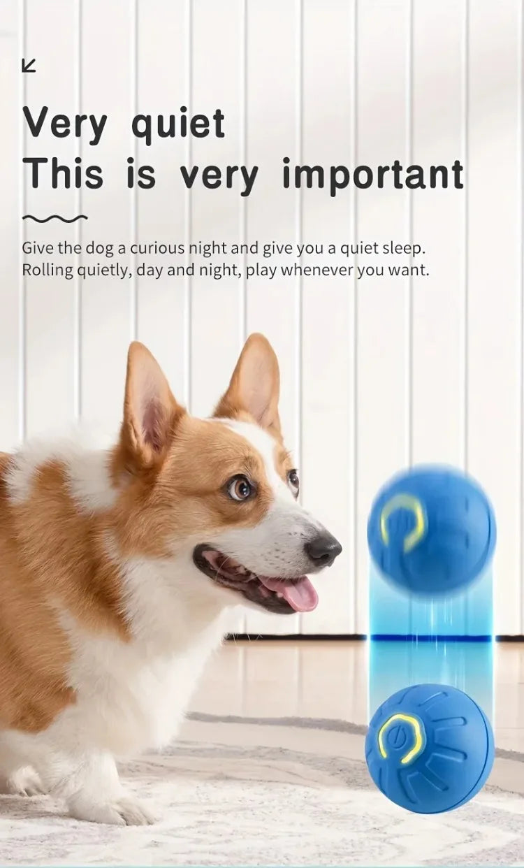 Electronic Moving Dog Toy Ball