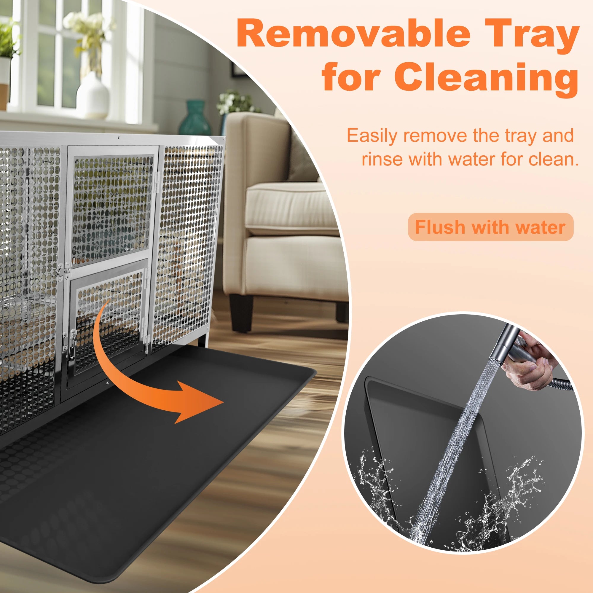 Heavy-Duty Stainless Steel Chicken Coop