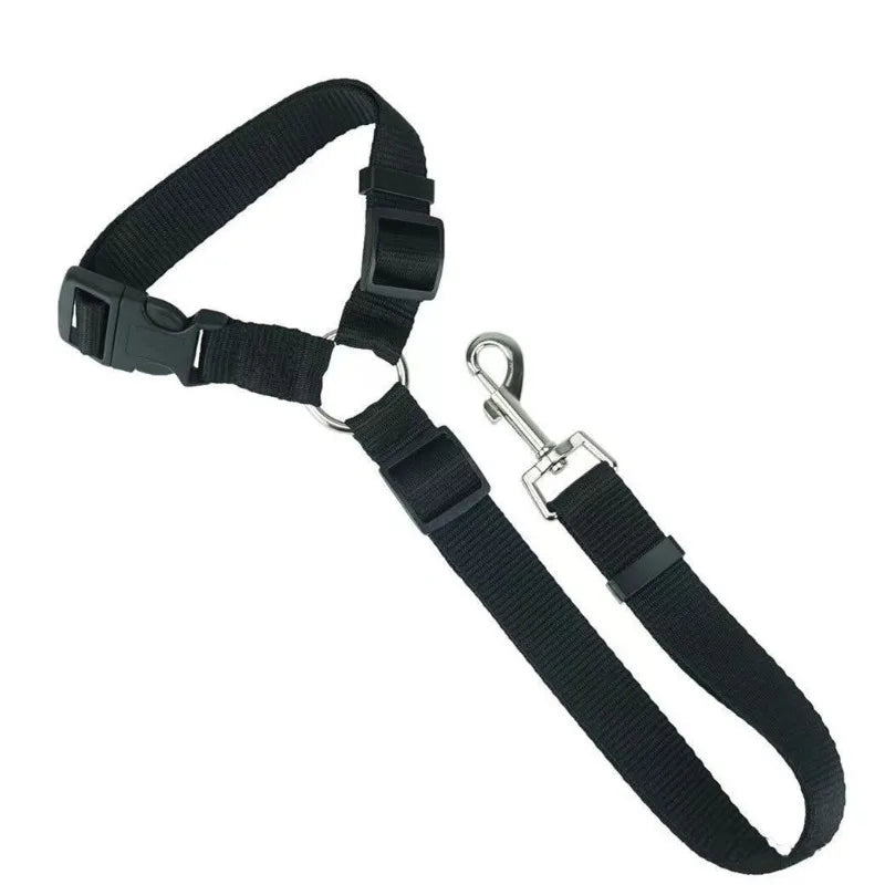 Adjustable Dog Car Seat Belt & Leash