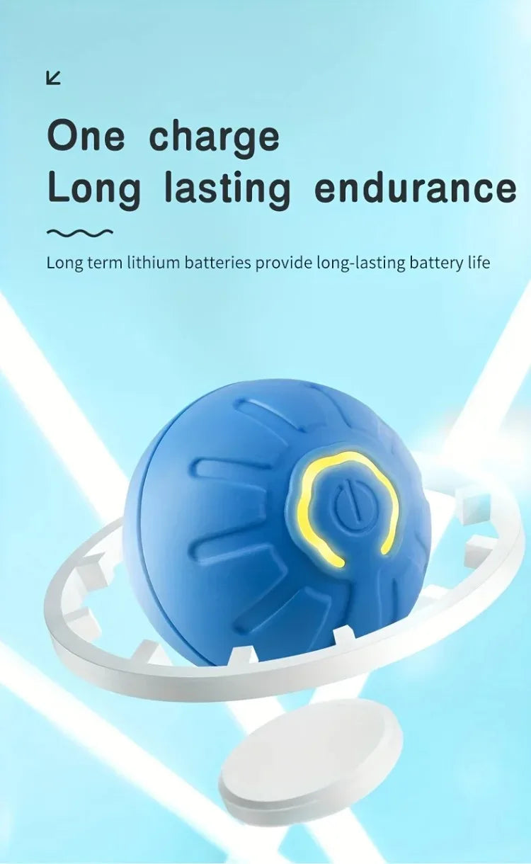 Electronic Moving Dog Toy Ball