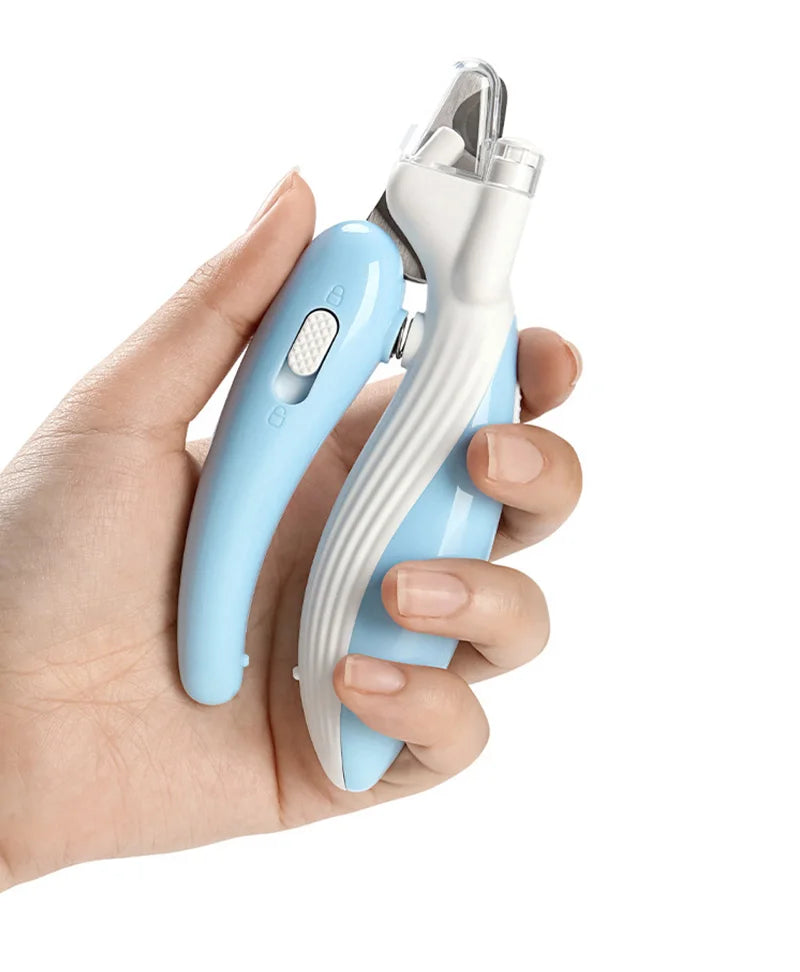 Professional Pet Nail Clippers with LED Light - for Dogs, Cats & Small Animals