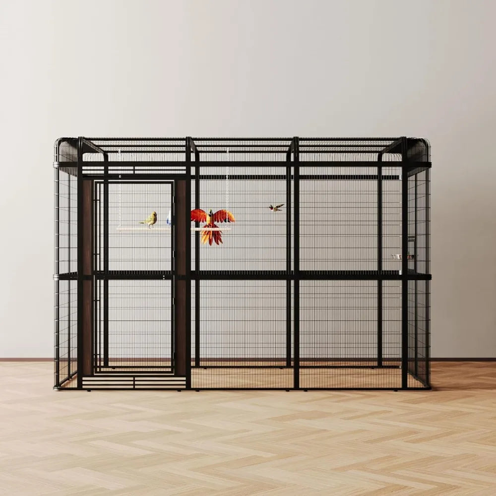 Outdoor 10FT Large Walk-In Aviary Bird Cage