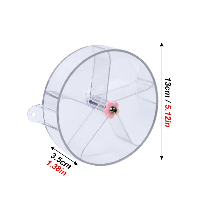 Acrylic Rotating Parrot Treat Dispenser