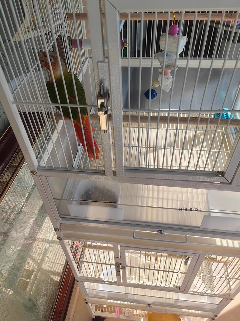 Multi-Layer Stacked Iron Bird Cage