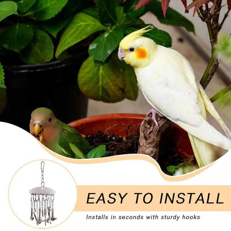 Stainless Steel Parrot Cage Toys