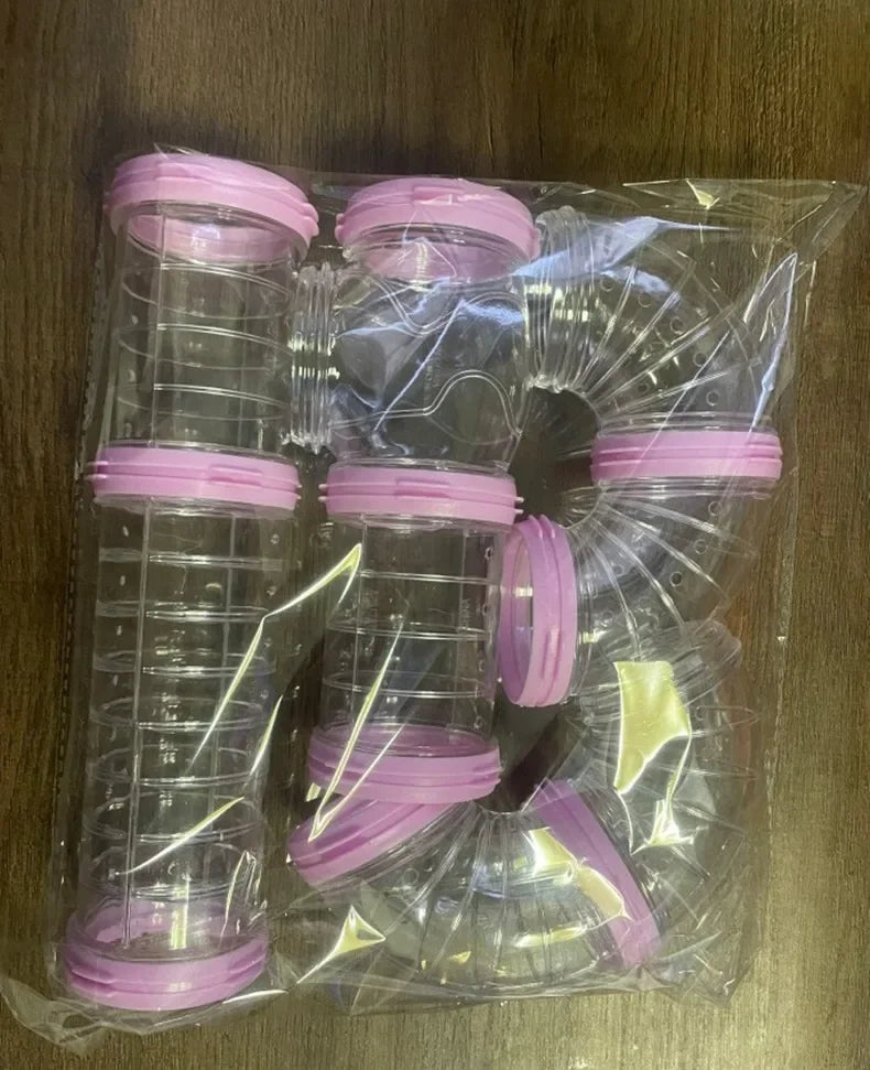 Hamster Cage External Pipelines – Modular Spliceable Movement Tunnels