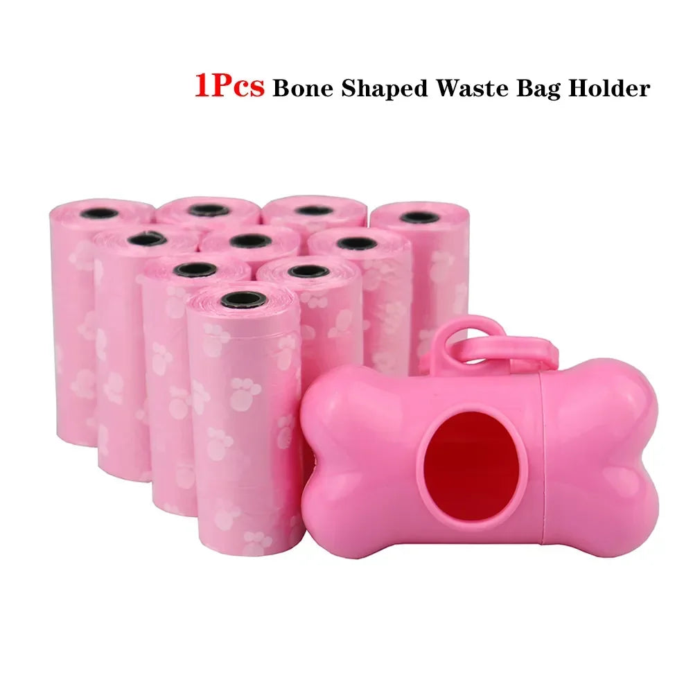 Portable Printed Pet Poop Bags for Dog Walking