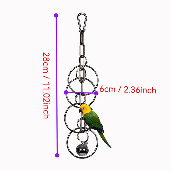 Stainless Steel Parrot Chew Toy