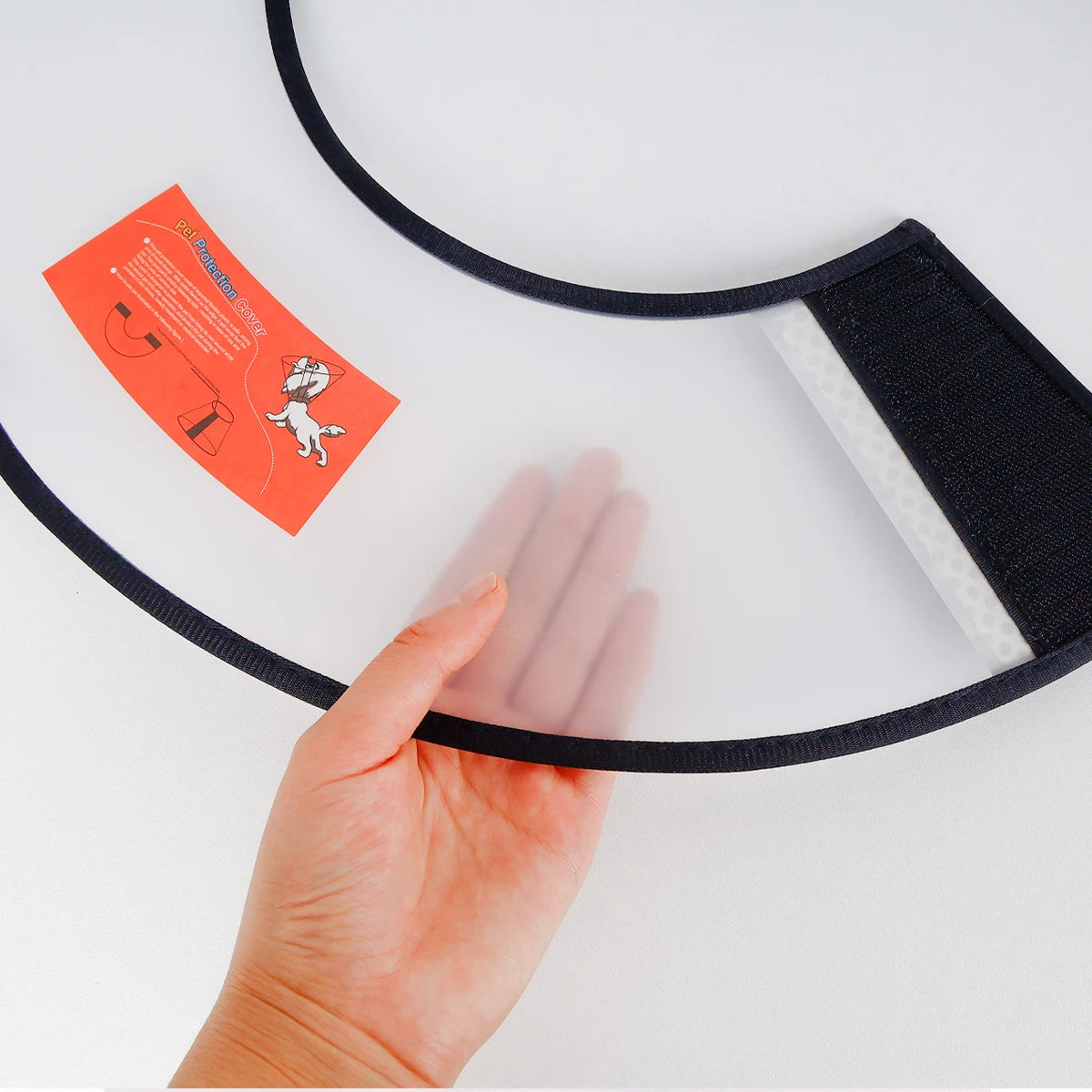 1pc Pet Elizabethan Collar — Protective, Anti-Lick, Post-Surgery Dog Cone