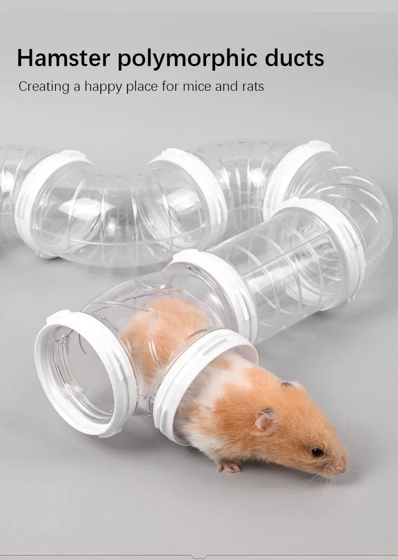 Hamster Cage External Pipelines – Modular Spliceable Movement Tunnels