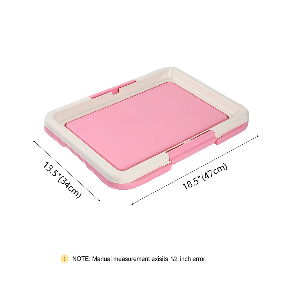 Portable Indoor Dog & Cat Training Toilet Tray