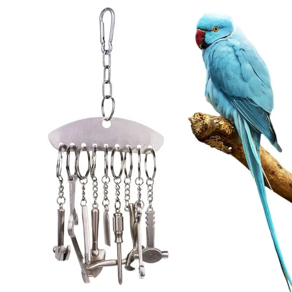 Stainless Steel Parrot Cage Toys
