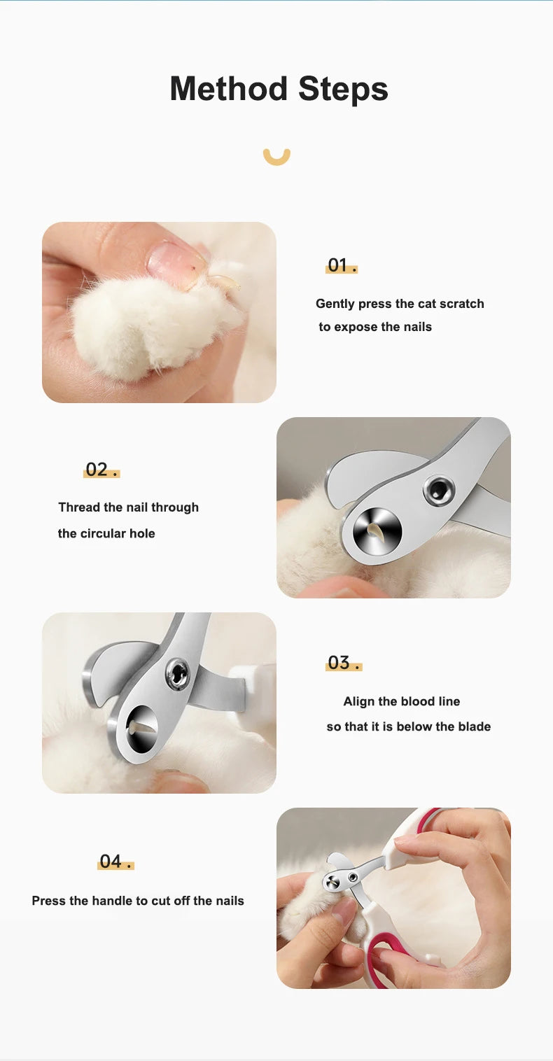Professional Cat & Small Dog Nail Clippers