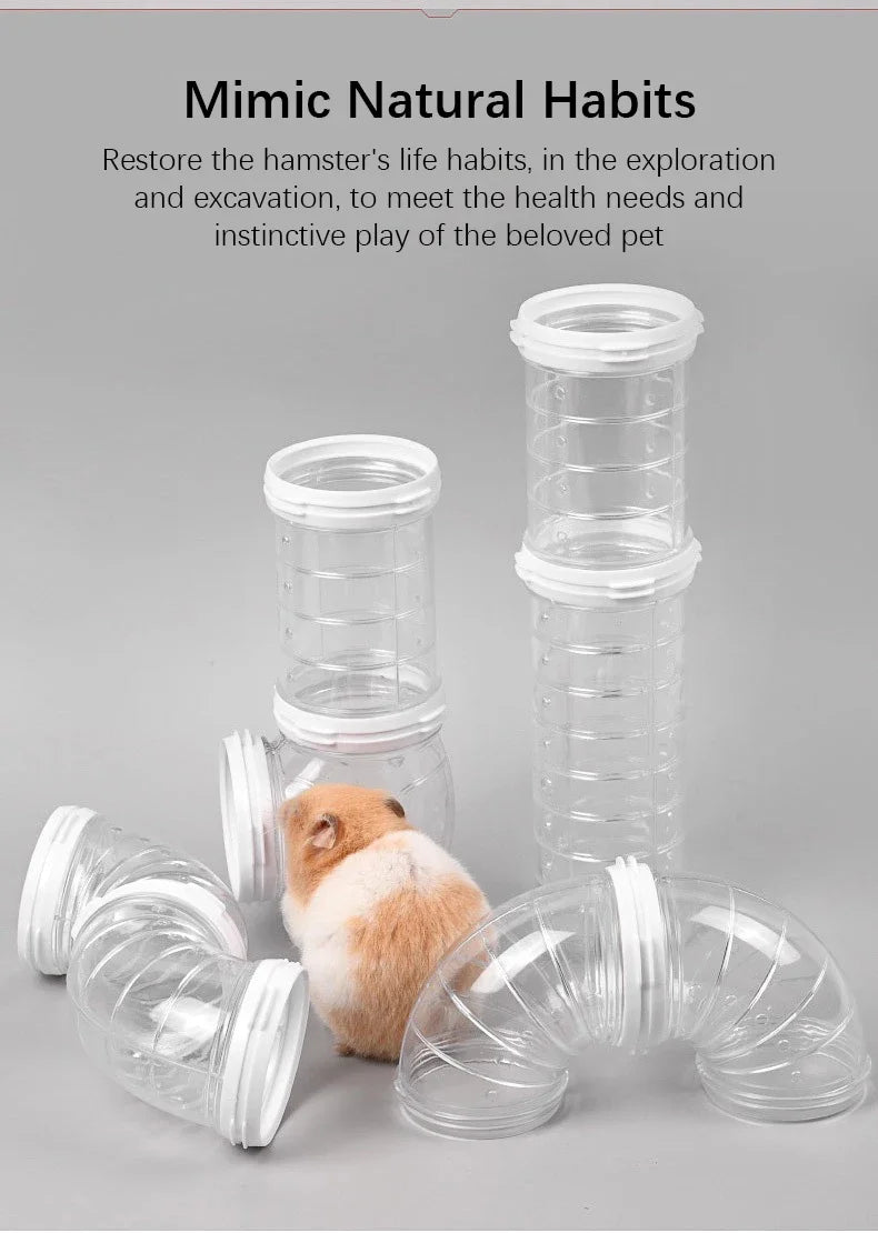 Hamster Cage External Pipelines – Modular Spliceable Movement Tunnels