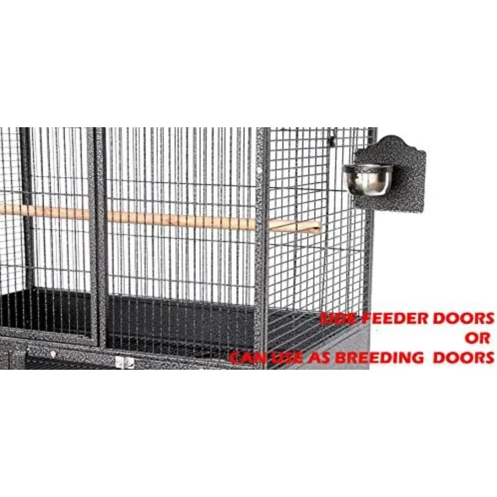 Extra-Large Heavy-Duty Breeder Bird Cage