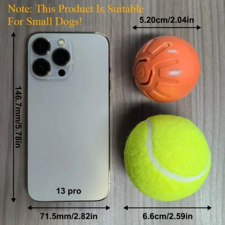 Electronic Moving Dog Toy Ball
