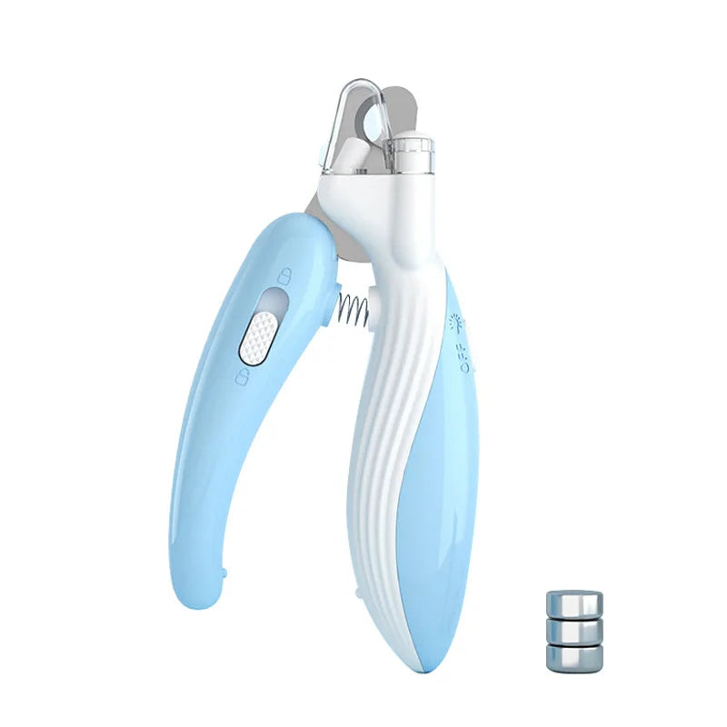 Professional Pet Nail Clippers with LED Light - for Dogs, Cats & Small Animals