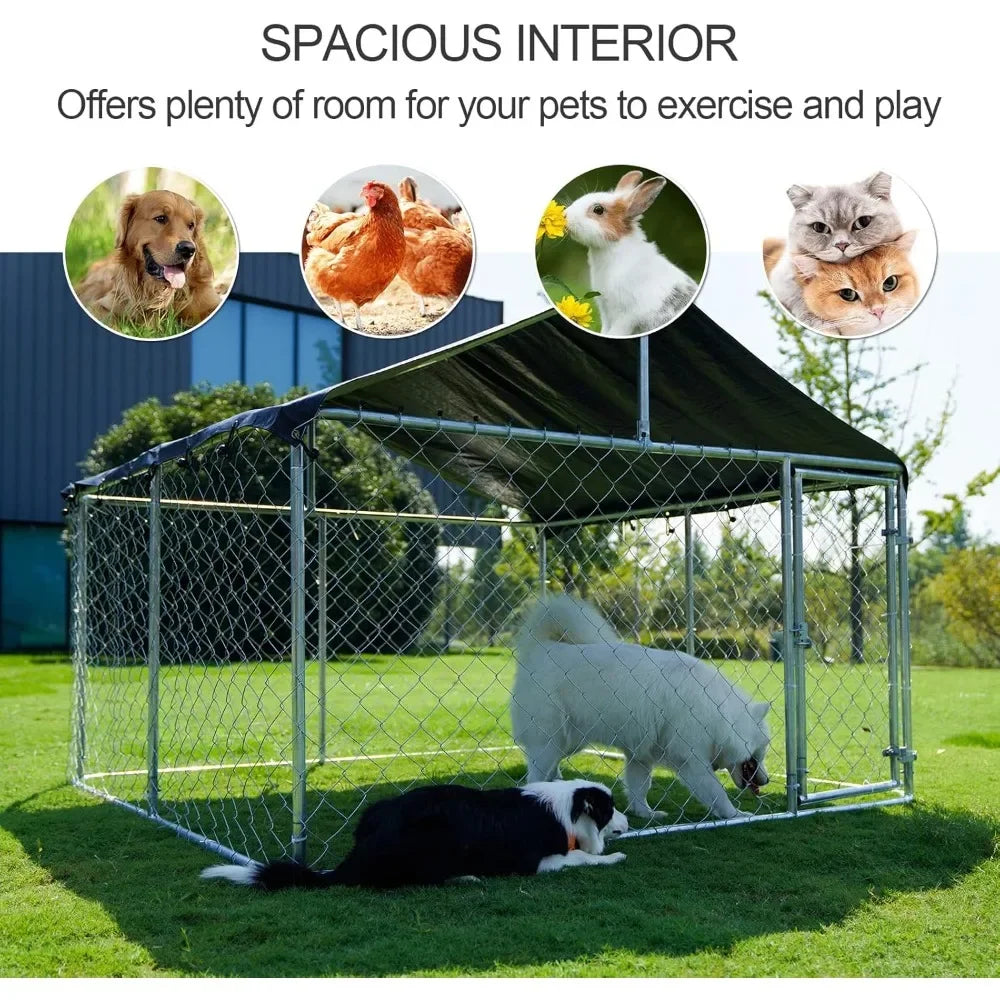 Outdoor Heavy-Duty Dog Kennel