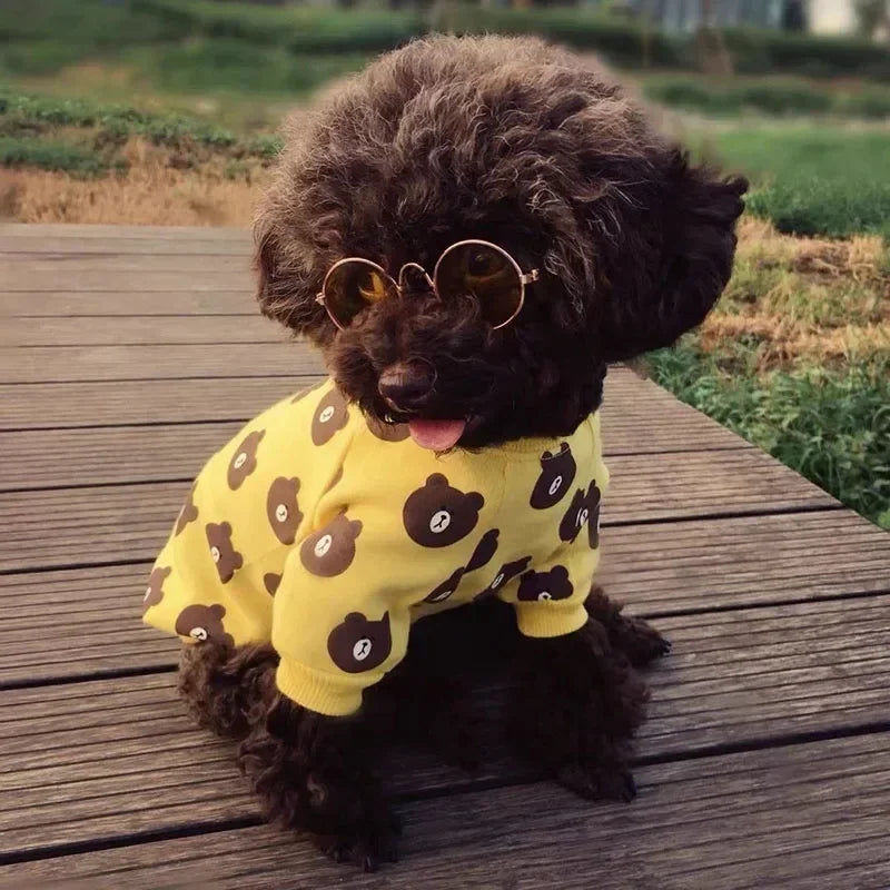 Cute Pet Sunglasses – UV Protection for Small Dogs, Cats & Photo Props