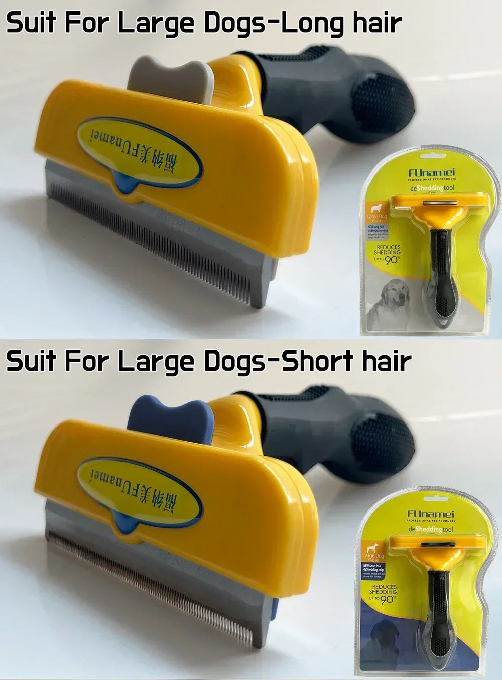 Cat & Dog Shedding and Cleaning Brush